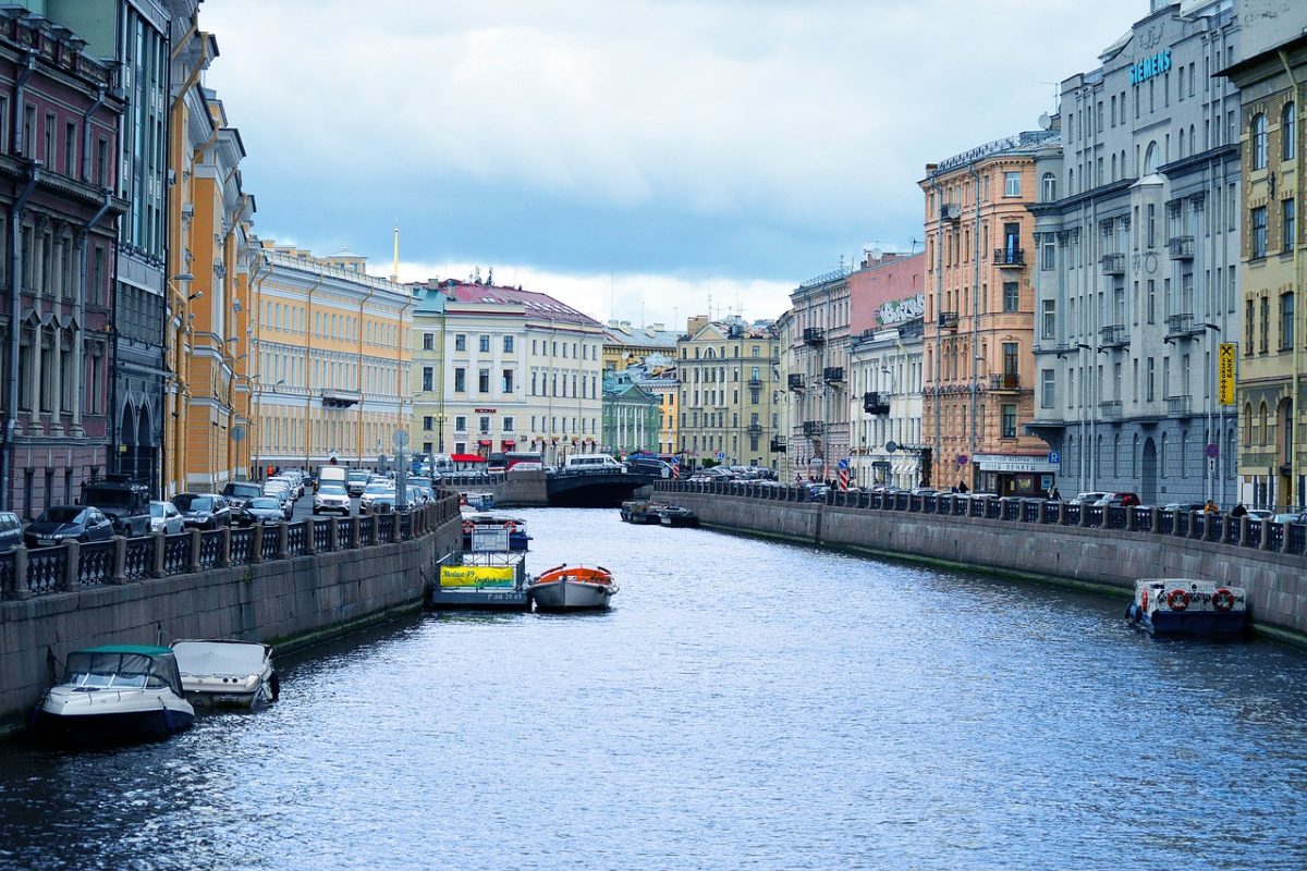 Kanalfahrt St. Petersburg